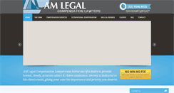 Desktop Screenshot of amlegalcompensationlawyers.com.au